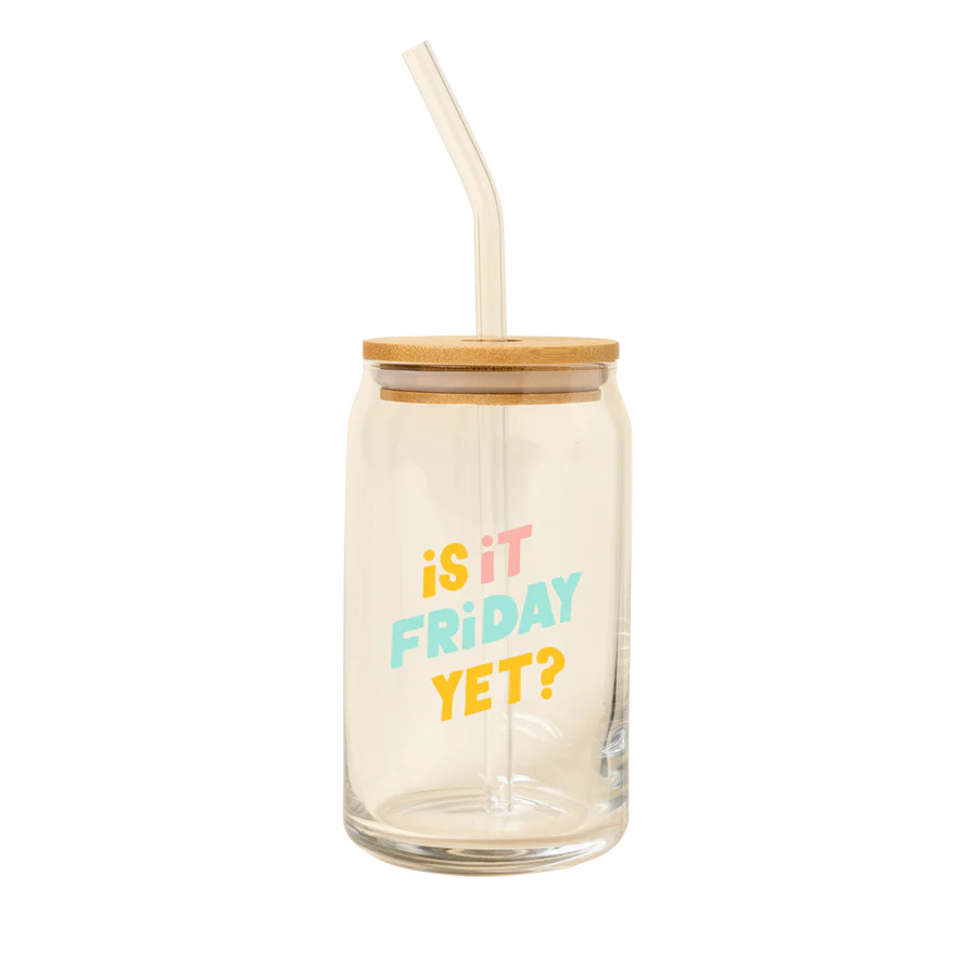 Can Glass Tumbler | Friday