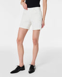 Spanx Twill Shorts 6" | Bright White