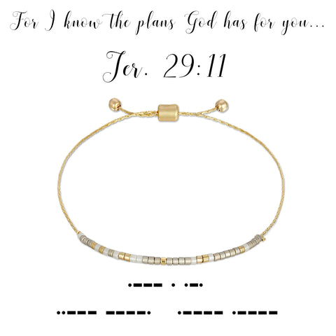 Jeremiah 29:11 Bracelet