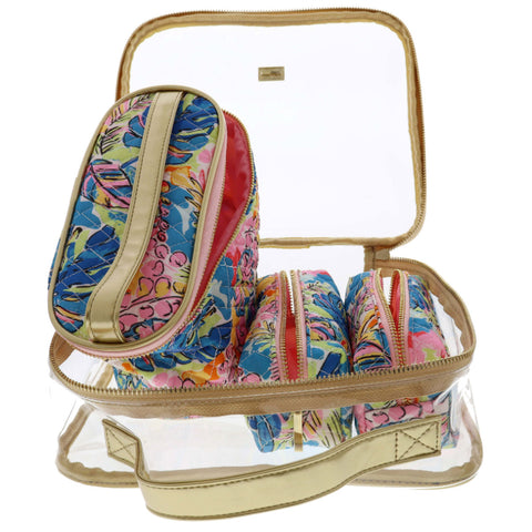 Tropical Dream Clear Toiletry Case