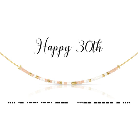 Happy 30th Bracelet