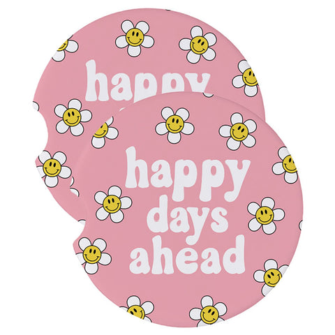 Happy Days Ahead | Car Coasters