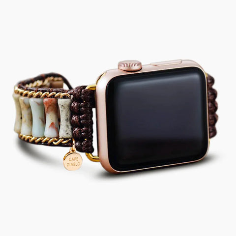 Refined Imperial Jasper Protection Apple Watch Strap