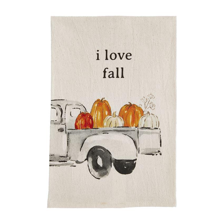 Fall Watercolor Towels
