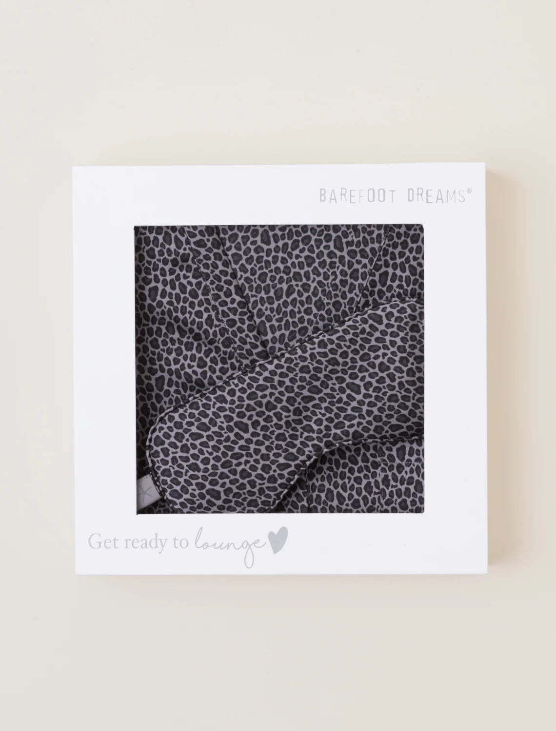Washed Satin Eye Mask PJ Set | Dove Gray