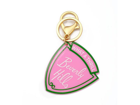 What a Thrill Beverly Hills Keychain