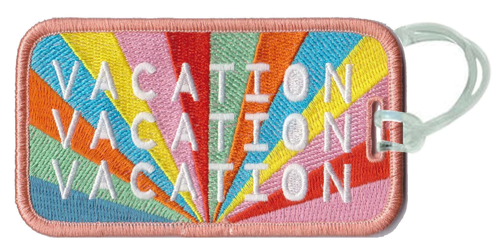 Vacation Rainbow Repeat | Luggage Tag