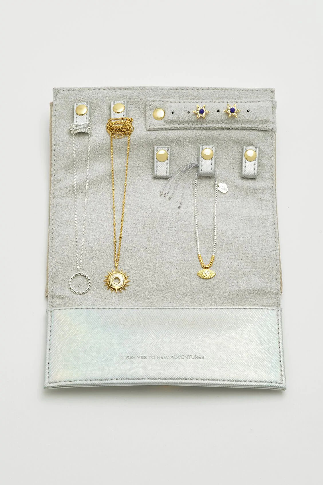Mini Jewelry Roll Iridescent