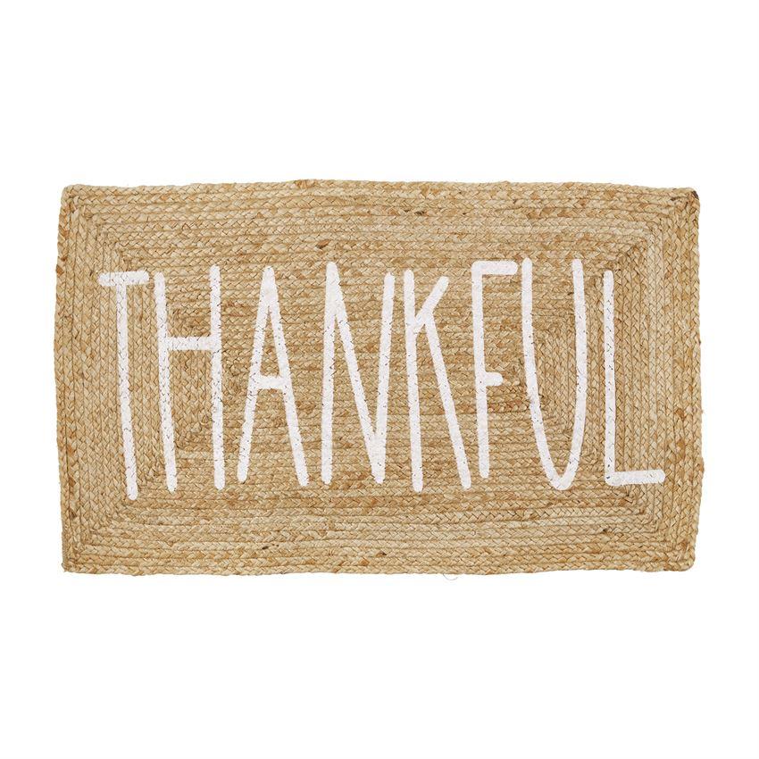 Thankful Jute Mat