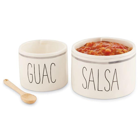 Nested Guac and Salsa Set