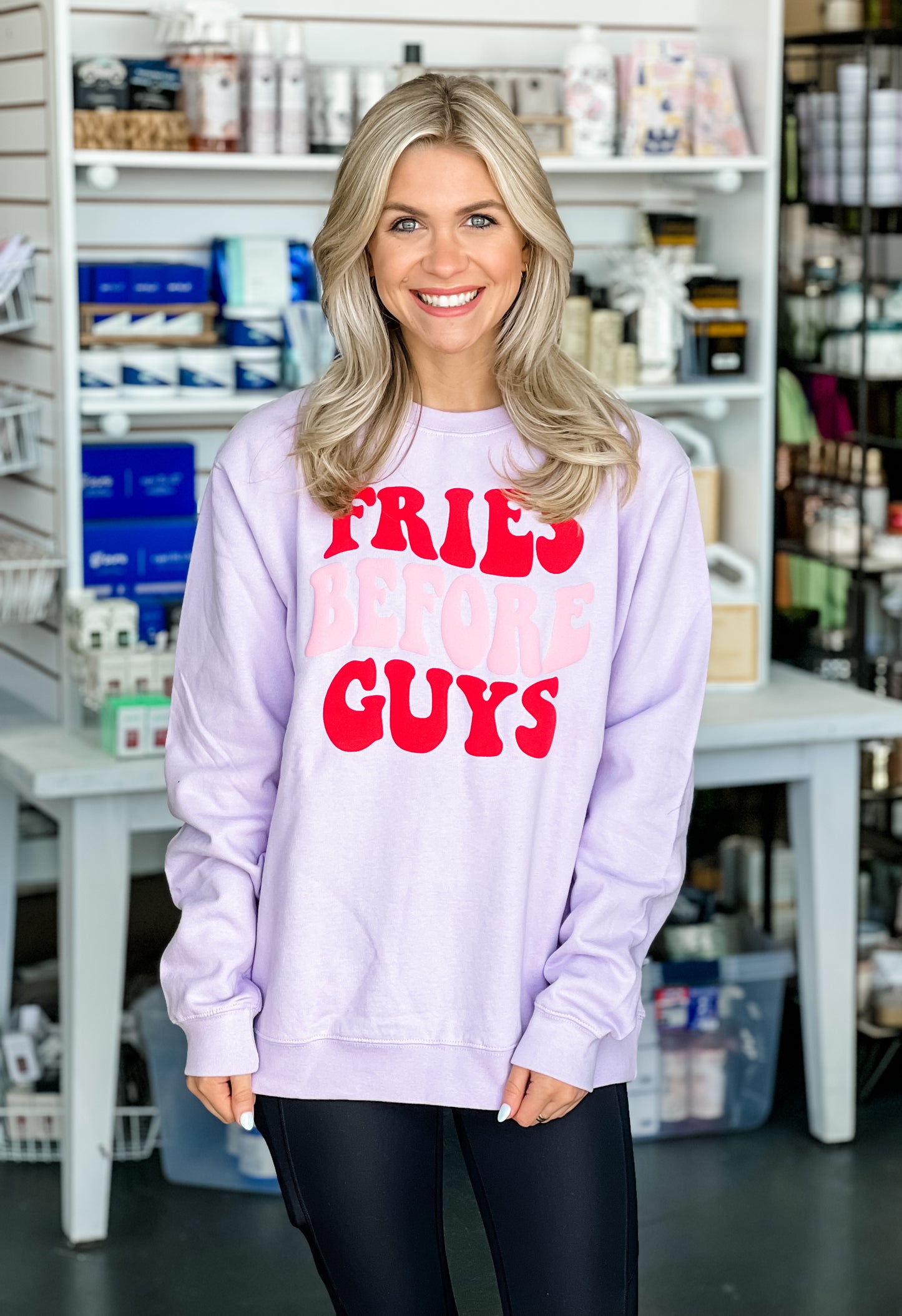 Fries Before Guys Sweatshirt