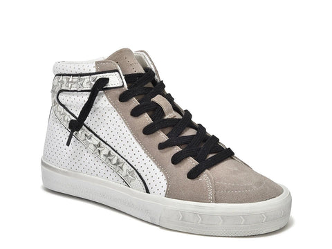 Gadol High White Taupe Sneakers