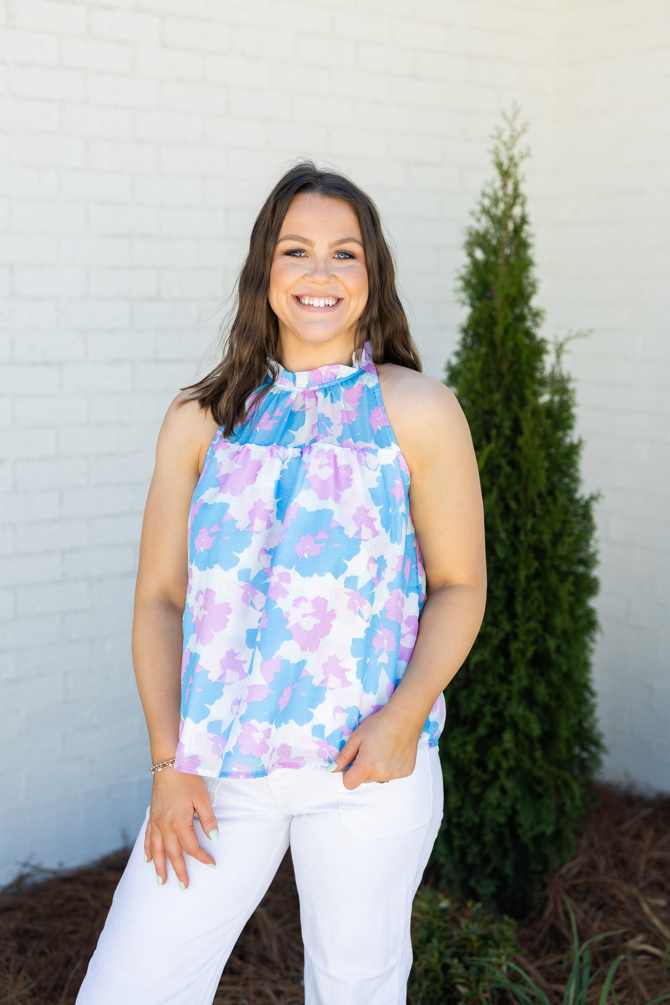 Presley Top | Primrose Blue