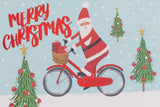 Cycle Santa Boxed Card Set