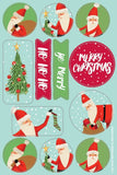 Cycle Santa Boxed Card Set