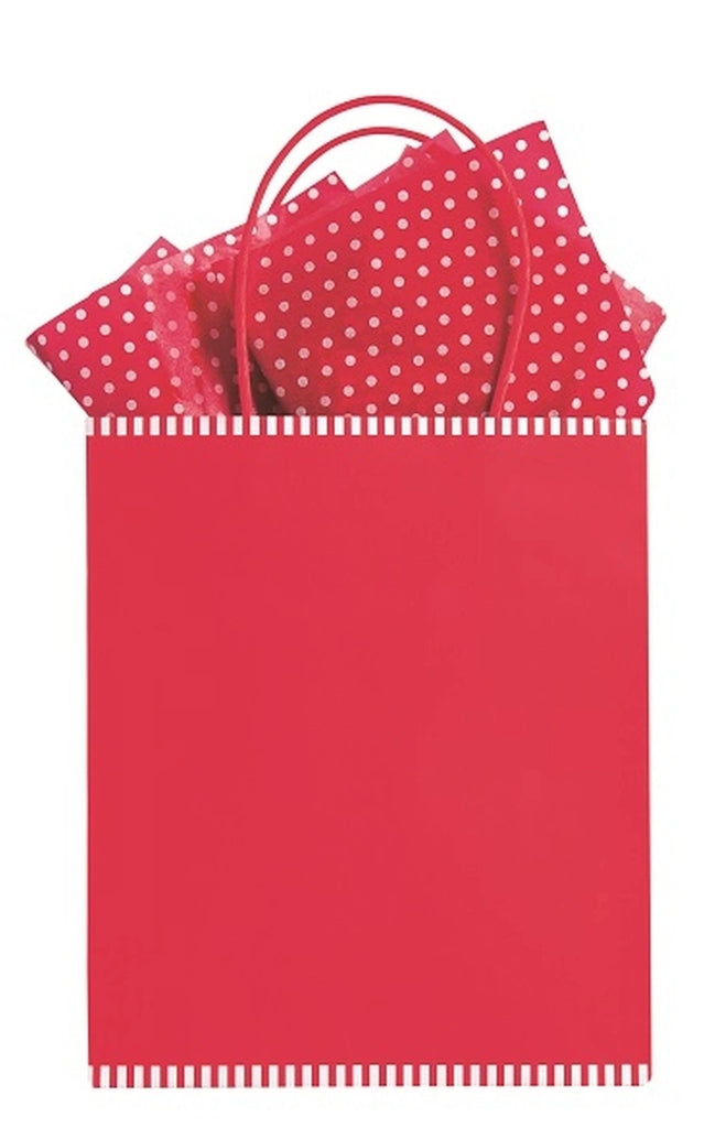 Peppermint | Two-Tone Kraft Tote