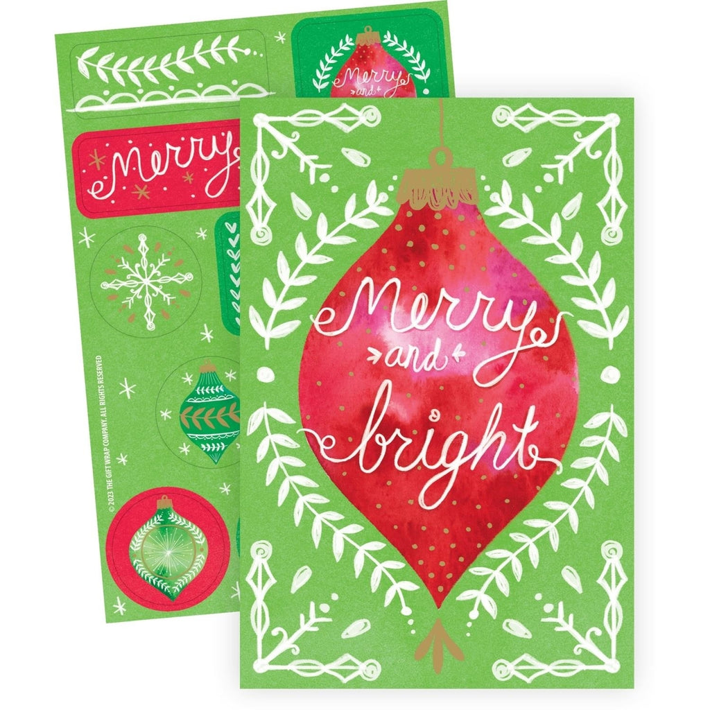 Merry Ornament Boxed Card Set