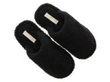 Fuzzy Slippers | Black