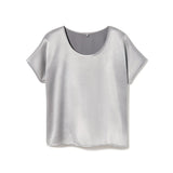 Roxxy Satin Boxy Tee