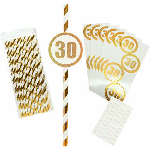 Party Straws 24 Pack | 30
