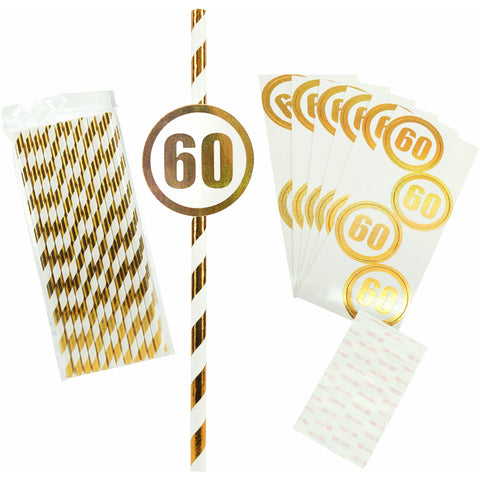 Party Straws 24 Pack | 60
