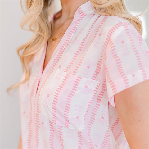 Serena Pajama Set | Stem Stripes