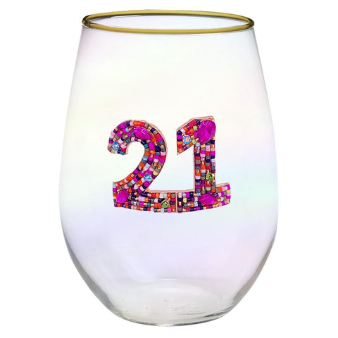 21 Wine Glass