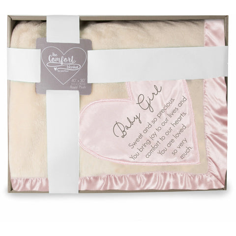 Baby Girl Royal Plush Blanket