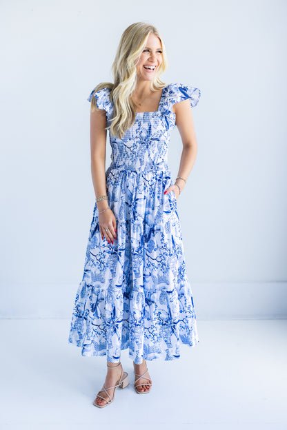 Leopard Palms Dress