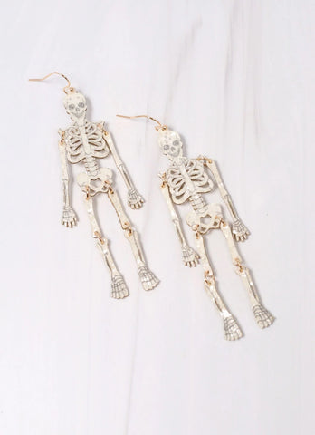 Sparkle Skeleton Earrings