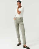 Spanx Twill Straight Leg Pant | Olive Oil