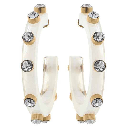 Renee Hoops | White