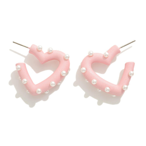 Ida Earrings | Light Pink