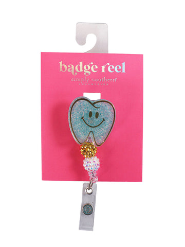 Smiley Tooth Badge Reel