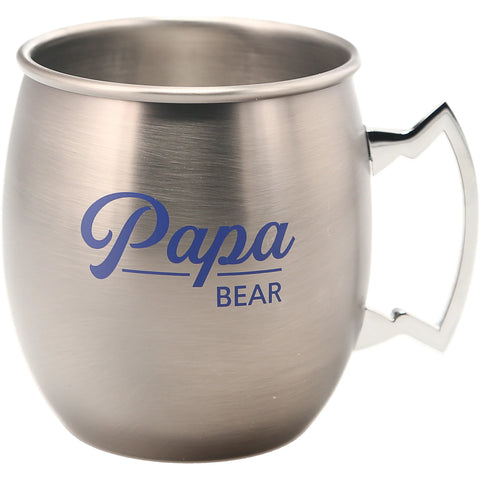 Papa Bear Stainless Steel Mule Cup