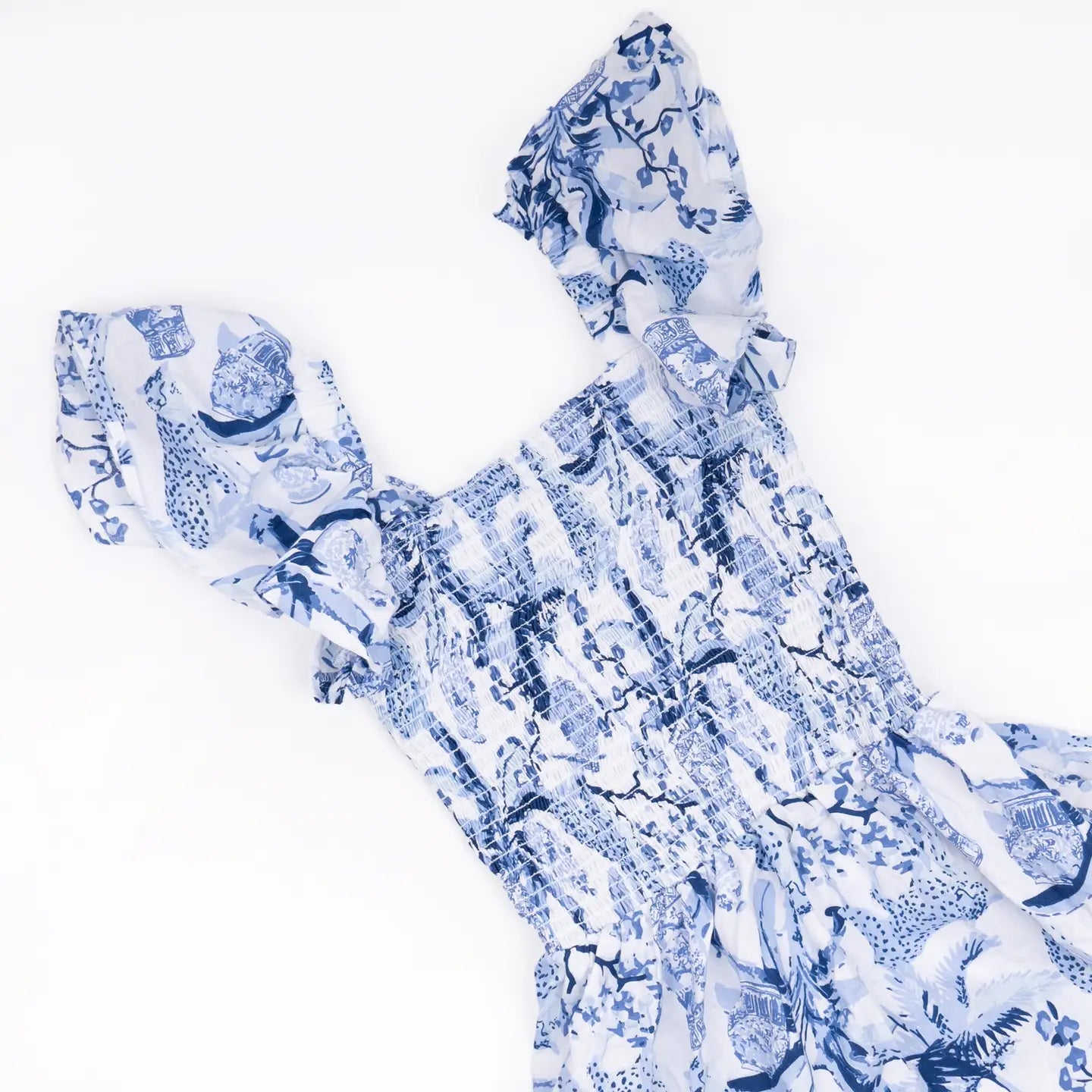 Leopard Palms Dress