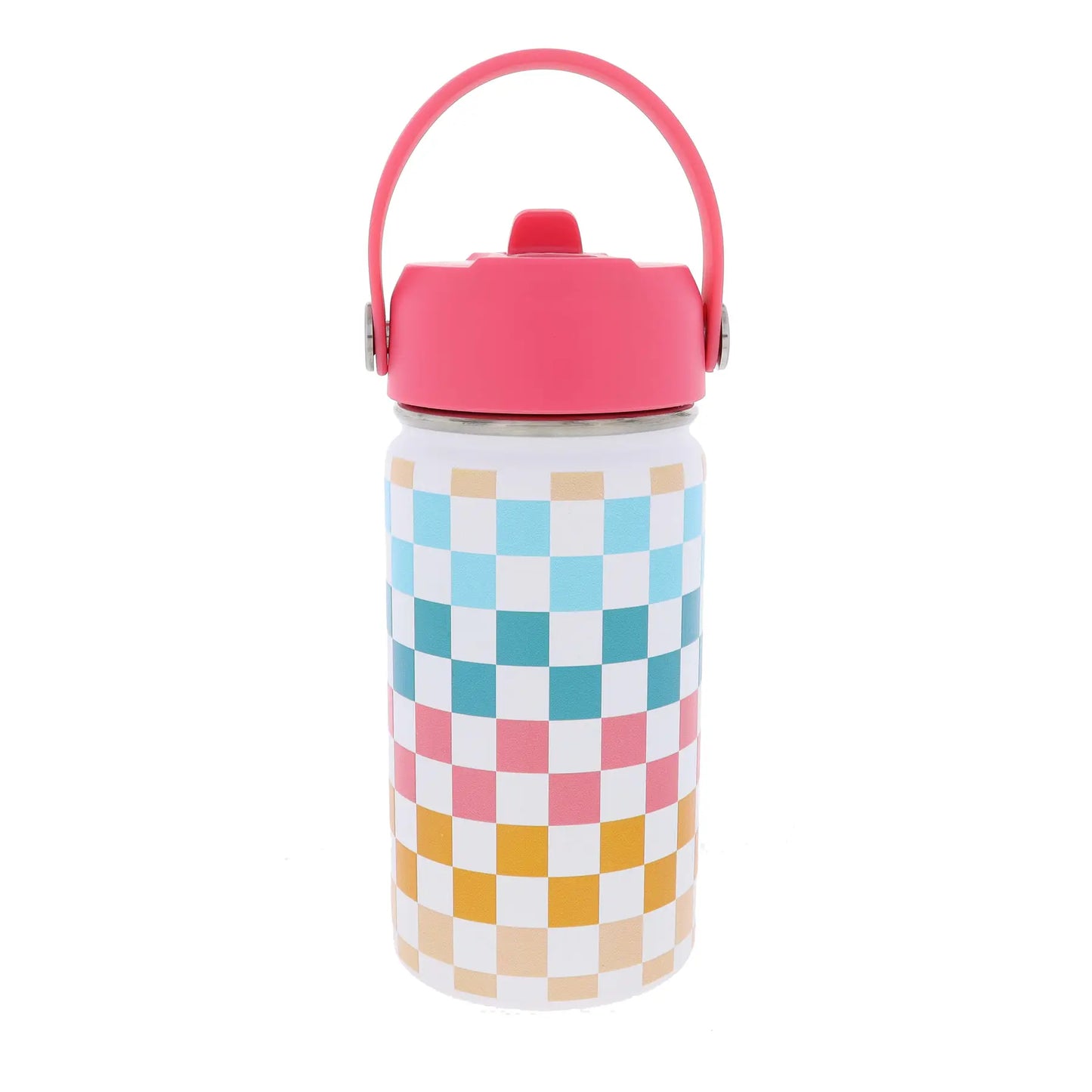 Kids Checkered 12oz Bottle
