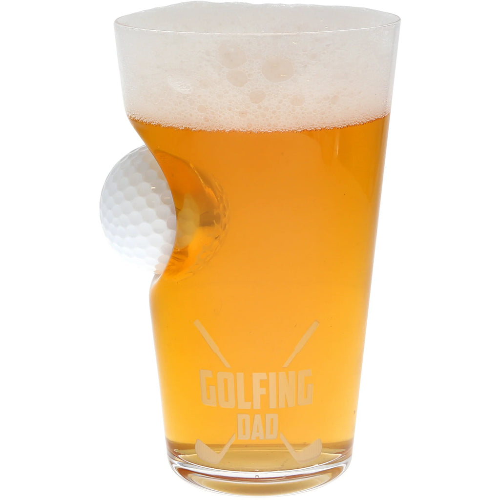 "Golfing Dad" Golf Glass