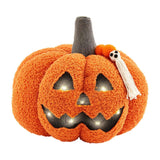 Shearling Light-Up Pumpkins