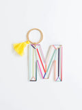 Clean Lines Initial Keychain