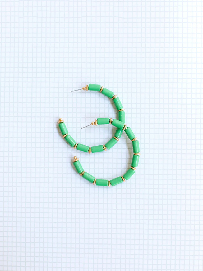 Cara Earrings | Green