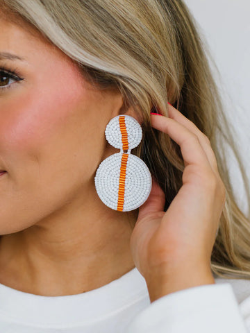 Colleen Earrings | Orange
