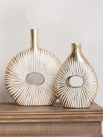 Gold Lines Vase