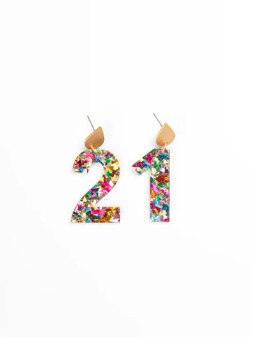 21 Candles Earrings