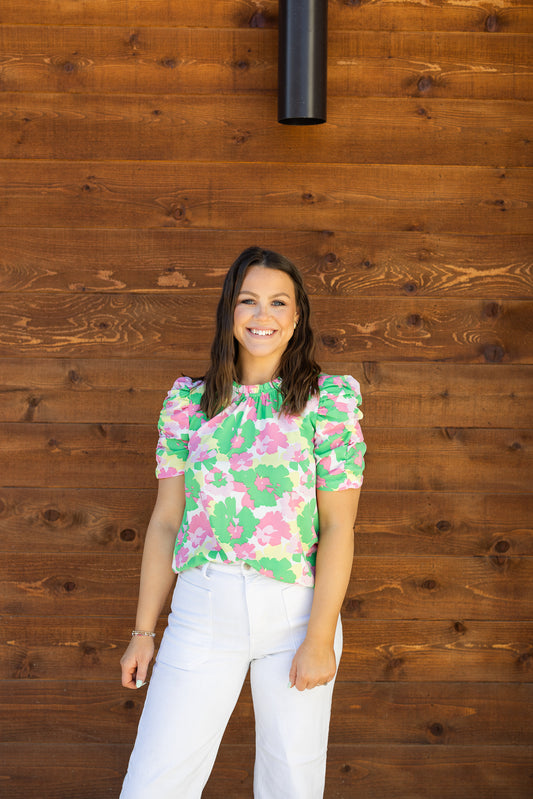 Tiegan Top | Primrose Melon