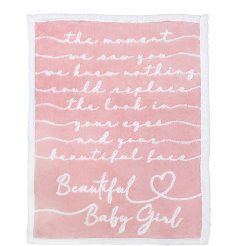 Beautiful Baby Girl Baby Blanket