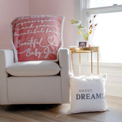 Beautiful Baby Girl Baby Blanket