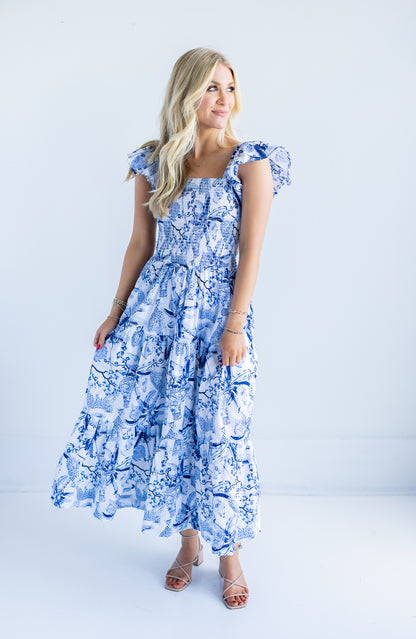 Leopard Palms Dress