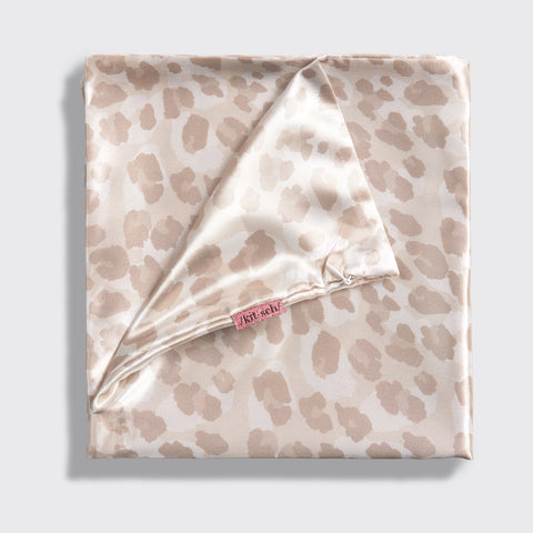 Satin Pillowcase King | Leopard