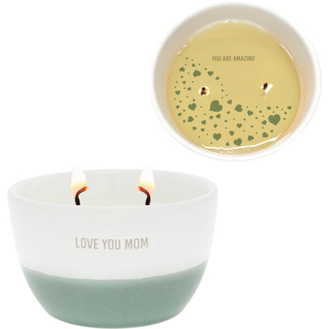 Love You Mom Reveal Candle